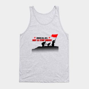 Not One Step Back (Red Army) Tank Top